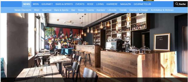 feature “cafe zweisam” im falstaff magazin